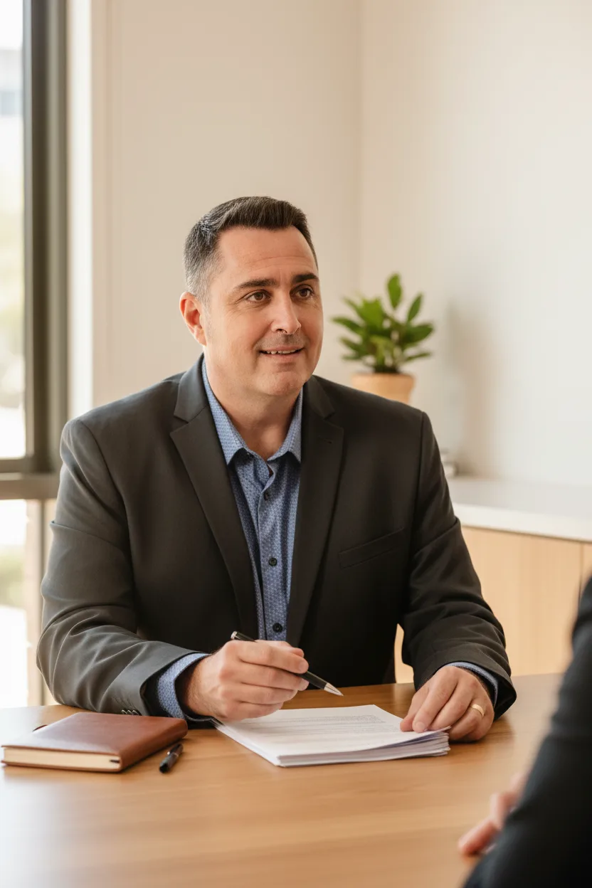 Financial planning consultation with clear advice fees